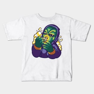 Alien Smoking Weed P R t shirt Kids T-Shirt